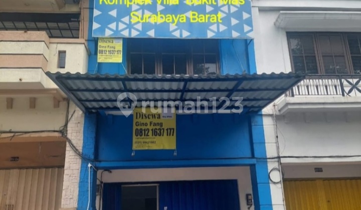 For Rent 3 Floors Shop House Villa Bukit Mas West Surabaya 1