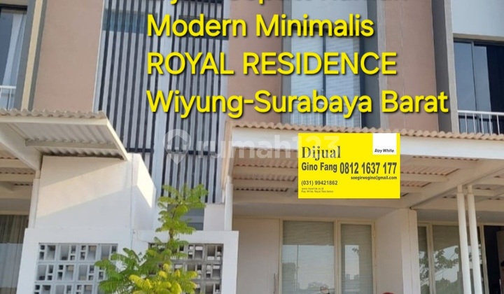 Dijual Rumah Royal Residence Wiyung Surabaya Barat
