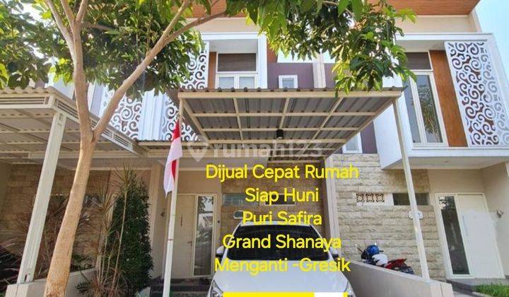 Dijual Rumah Puri Safira Regency Cluster Grand Shanaya Menganti-Gresik 1