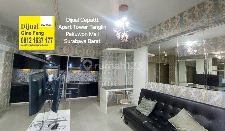 Dijual Apart Tower Tanglin Pakuwon Mall Surabaya Barat 1