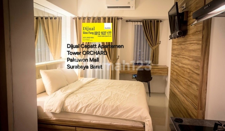 Dijual Apartemen Tower Orchard Pakuwon Mall Surabaya Barat 1