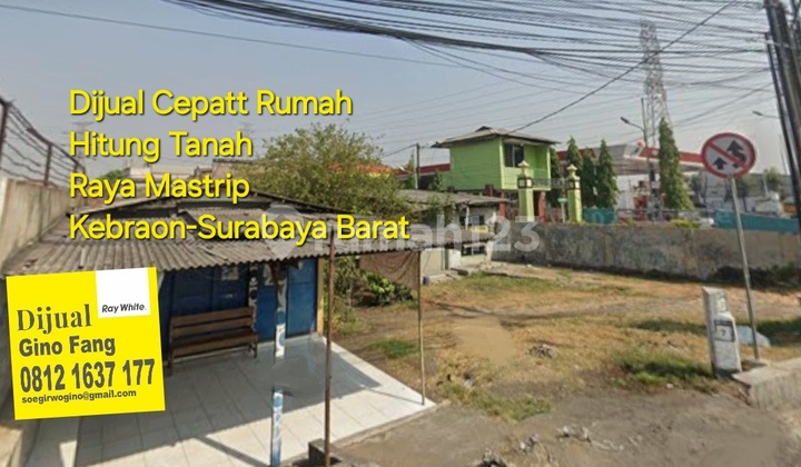 Dijual Rumah Hitung Tanah Raya Mastrip Kebraon Surabaya Barat Dijual Rumah Hitung Tanah Raya Mastrip Kebraon Surabaya Barat