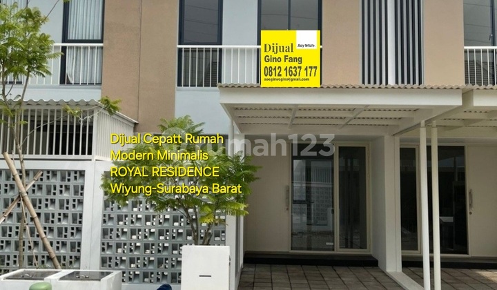 Dijual Rumah Royal Residence Wiyung- Surabaya Barat
