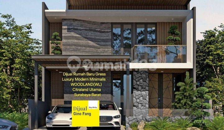 Dijual Rmh Woodland Baru Gress Citraland Utama Surabaya Barat 1