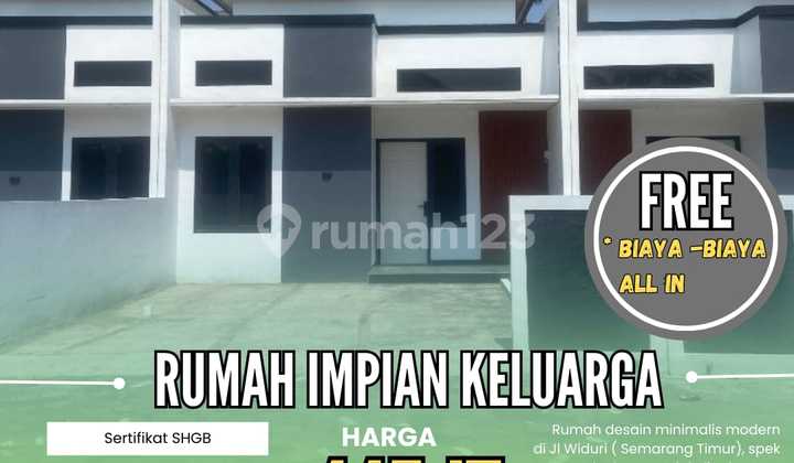 Hunian Baru Aman Nyamanunit Pesan Bangun Widuri Bangetayu Kulon Semarang Timur 1