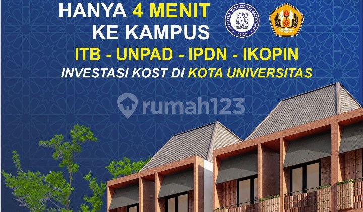 Investasi Kos Kosan Strategis Dekat Kampus Ipdn, Itb, Unpad Jatinagor Investasi Kos Kosan Strategis Dekat Kampus Ipdn, Itb, Unpad Jatinagor