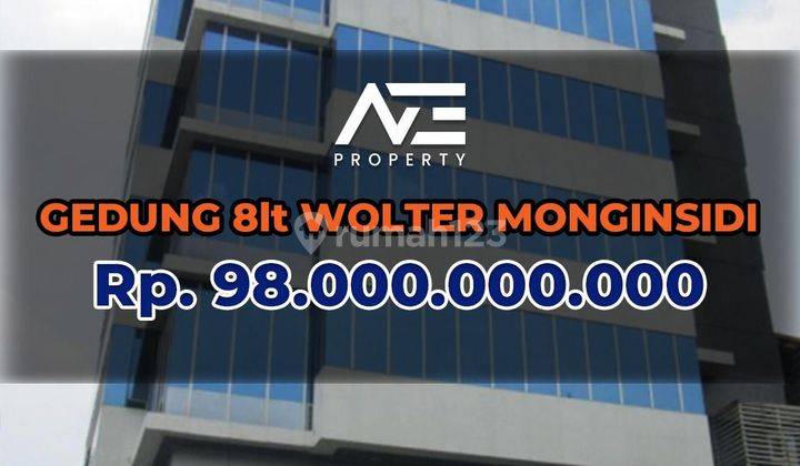 Gedung Perkantoran 8 Lantai di Wolter Monginsidi Jakarta Selatan 2