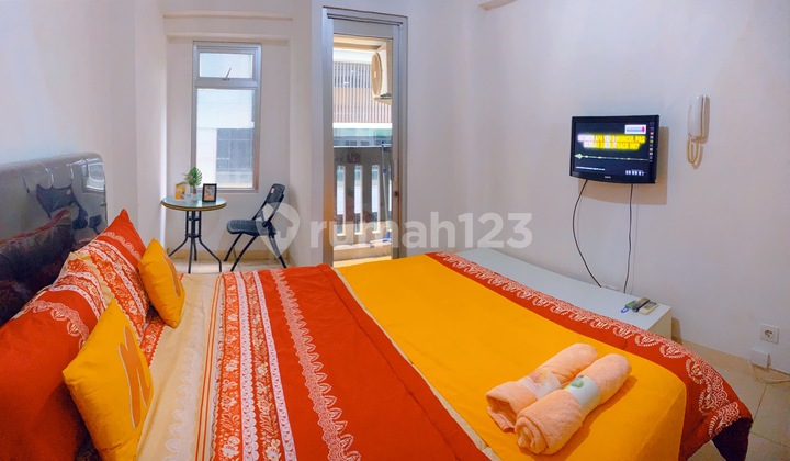 Apartment Greenbay Jual Rugi Tipe Studio Full Furnish