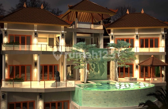10 room multipurpose villa project with excellent 180°view in Ungasan 2