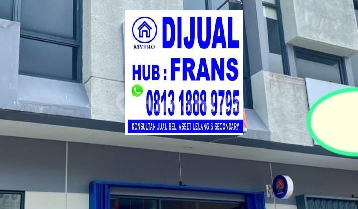 Dijual Ruko loka 65  BSD Tangerang Selatan