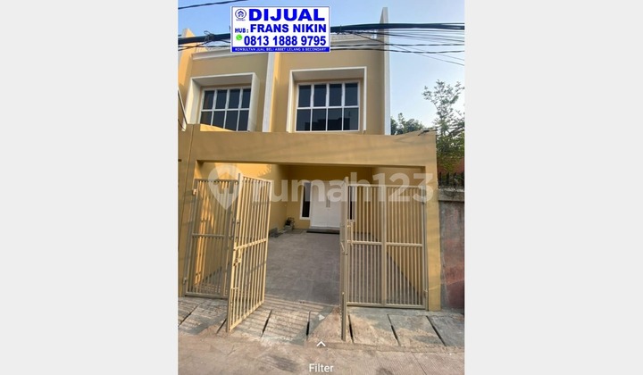 Dijual Rumah Baru SHM 3 Lantai Jalan Mangga Jakarta Barat