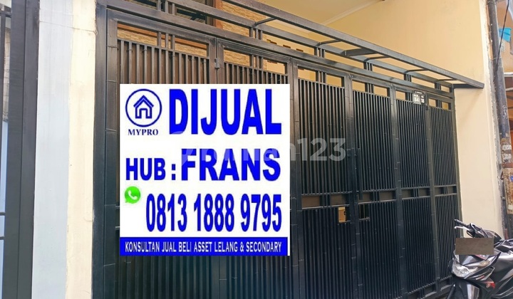Dijual Rumah SHM 2 Lantai Tanjung Duren Jakarta Barat