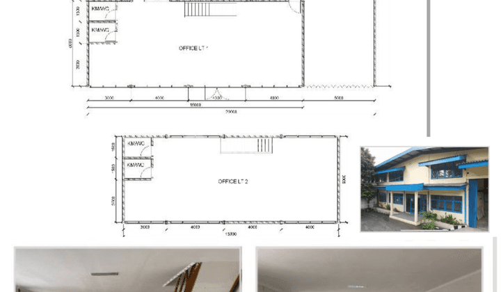 Disewakan Gudang di Berbek Industri Sidoarjo, Surabaya 1.650 M Bagus HGB 1