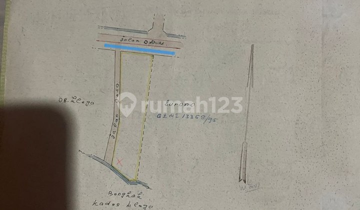 Tanah Pekarangan 1.521 m² di Desa Bade, Boyolali 1.521 m² 7