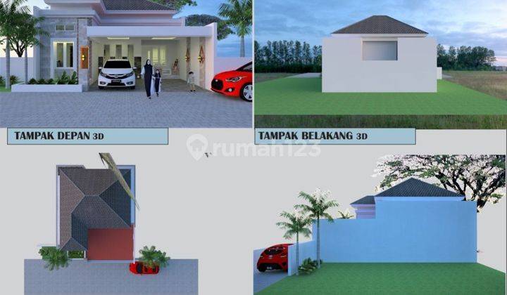 Rumah Cantik Cluster Nyaman Dan Aman di Gentan 2