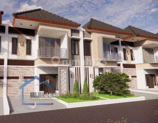 Rumah Cantik 2 Lantai Indent Desain Kekinian di Jalan Utama  1