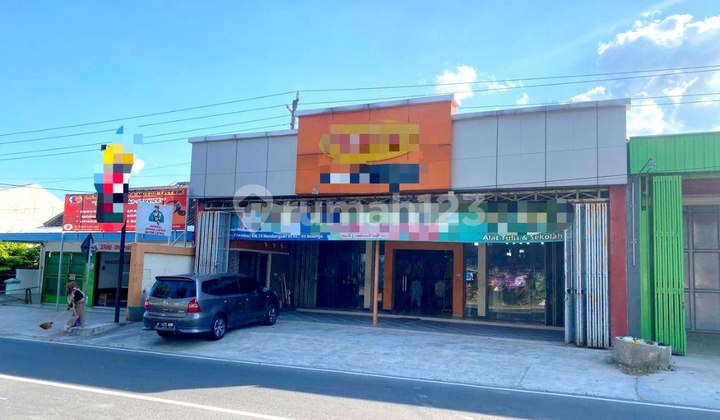 Rumah Toko Posisi Strategis di Jalan Propinsi