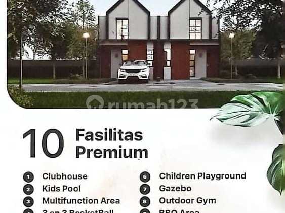 Rumah Cluster Hanya 500 Jutaan Clubhouse Facility Dekat Mall 2