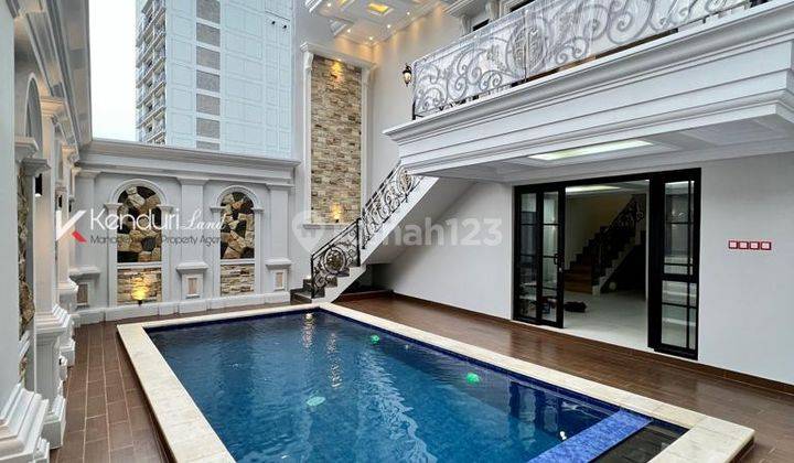 Rumah MEWAH PRIVATE POOL strategis di MAMPANG PRAPATAN 2