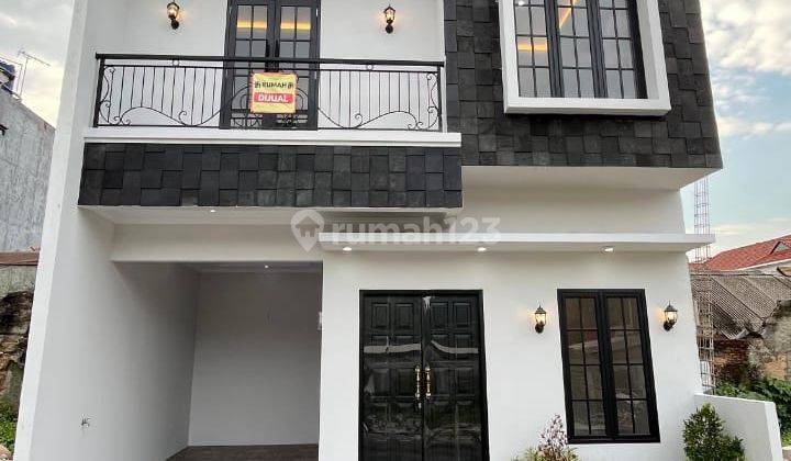 Di Jual Rumah Baru Harga Murah Strategis Dekat Stasiun  1