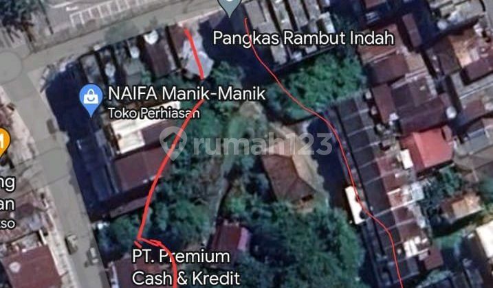 Land & Building in Front of Ex Central City Terminal Jambi in Rawasari Area, Land in Jambi Market SHM 3971.0