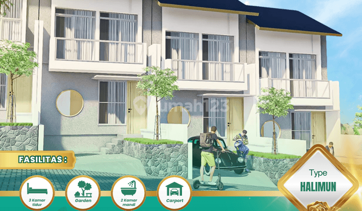 Rumah Murah 2 Lantai di Cimahi Dekat Kampus Cocok Untuk Investasi 2