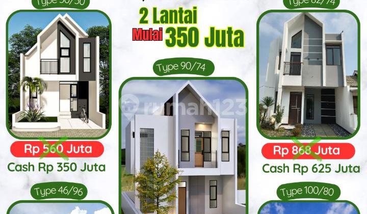 DISCOUNTS OF TENS OF MILLIONS FOR AFFORDABLE 2-STORY VILLA HOUSE IN CIMAHI CITY 1