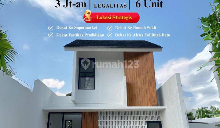 Rumah Baru 2 Lantai Harga 1 Lantai Buah Batu Bandung 2