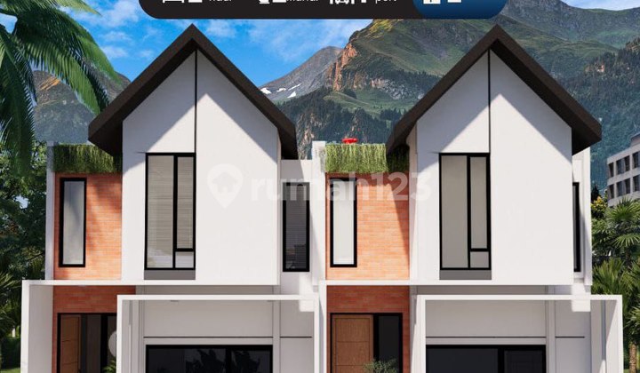 SISA 2 UNIT Rumah Baru Murah di Bandung Udara Sejuk Air Bersih  2