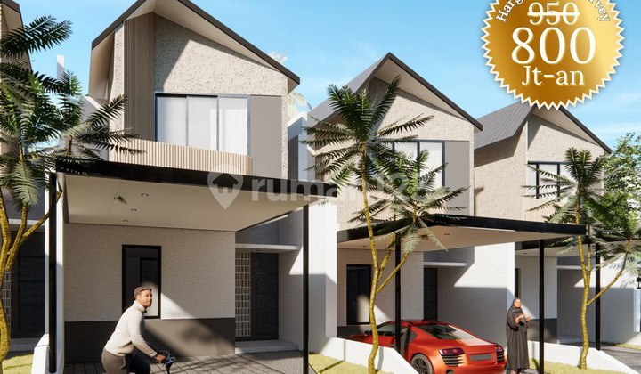 RUMAH CLUSTER MEWAH CIMAHI 8 MENIT KE SEKOLAH SWASTA AL AZHAR GRATIS SHM  1