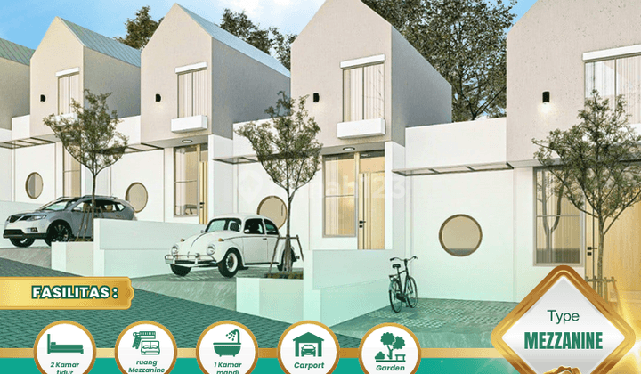 Rumah Murah 2 Lantai di Cimahi Dekat Kampus Cocok Untuk Investasi 1