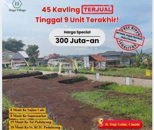 UNIT TERBATAS ! PALING MURAH TANAH KAVLING SIAP BANGUN DI CIMAHI 2