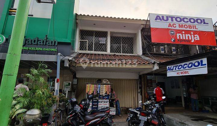 DISEWAKAN RUKO KELAPA GADING BOULEVARD .LOKASI STRATEGIS