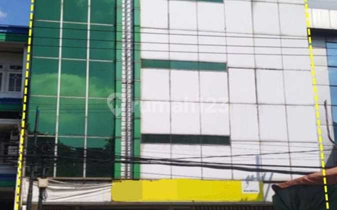 Diisewakan Ruko di Surabaya Lokasi Bagus 4 Lantai Ex Bank Ternama