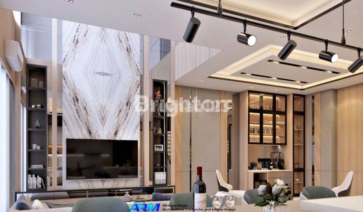 RUMAH BARU CITRALAND FULL FURNISH MEWAH by INTERIOR DESIGN! Lokasi Strategis dekat Gwalk Dekat Pakuwon Mall dekat Supermarket dekat Graha Family! 1