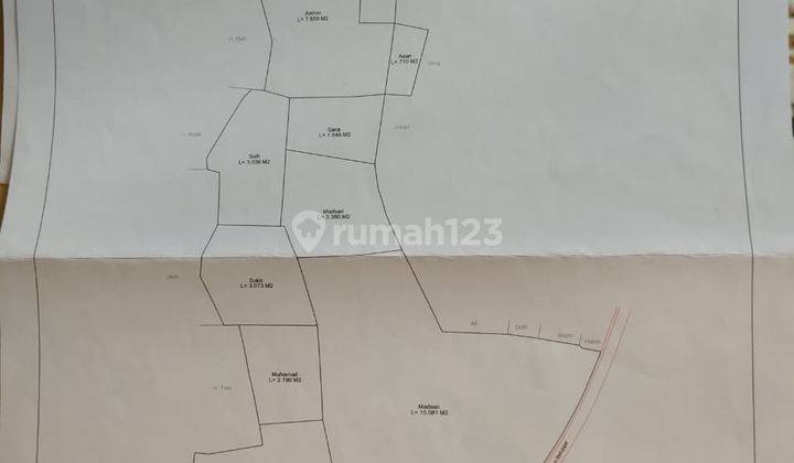 Tanah di pinggir jala raya parung panjang, cigudeg 5