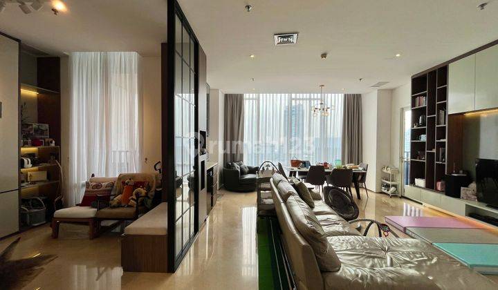 Senopati Suites II, 2BR 165sqm, with balcony facing Sudirman! 1