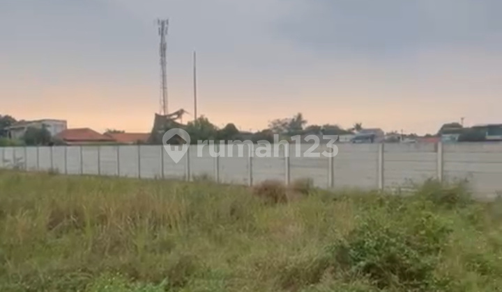 Tanah Pasar Kemis Dijual Pingir Jalan Dekat Cikupa