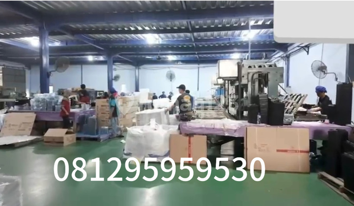 Factory Warehouse for Sale in Kosambi Salembaran, Near PIK2 Toll Road, Close to Warehouse 99