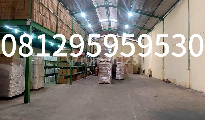Dijual Cepat Gudang Pabrik Salembaran Kosambi Tangerang Dekat Bandara