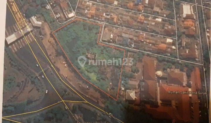 DIJUAL LAHAN KOMERSIAL AREA DI SIDOARJO LOKASI STRATEGIS 1MNT DARI TOL 2