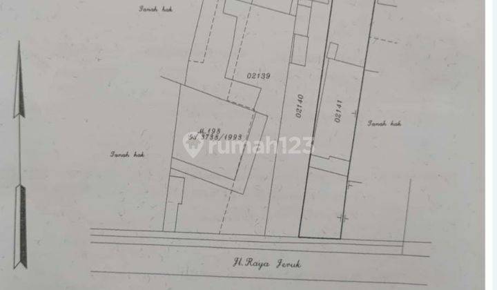 Turun Harga Dijual Rumah Hitung Tanah Komersial Area Nol Jl Raya Jeruk Wiyung Sby  2