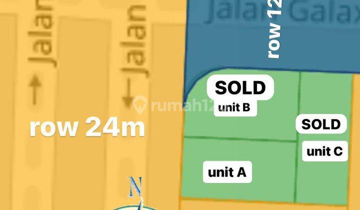 Sisa 1UNIT Hot Dijual Araya Minimalis Boulevard Jalan Kembar Utama 2