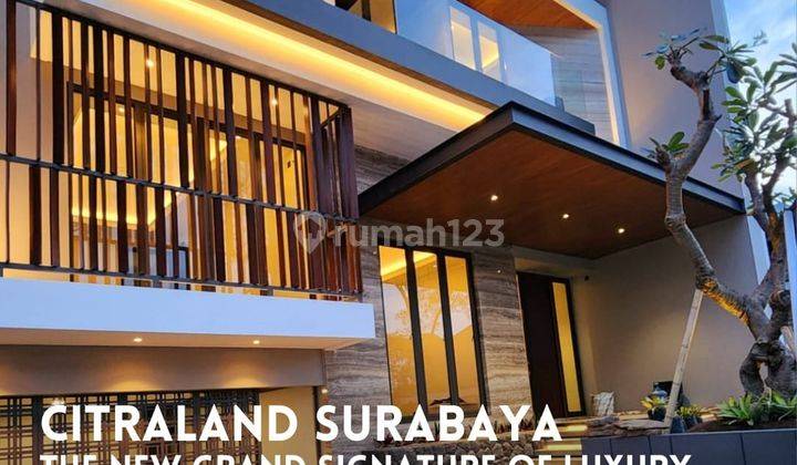 Dijual Rumah Di Citraland Utama The New Grand Signature Of Luxury Home Semi Furnished 1