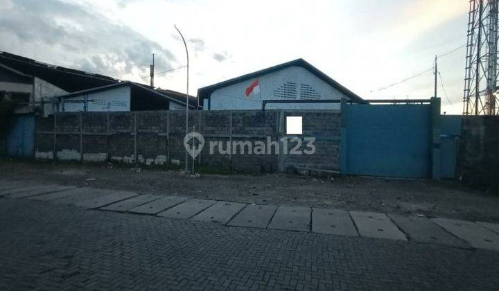 Dijual Gudang Kalianak Barat Lokasi Strategis Bebas Banjir Jalan Utama 1