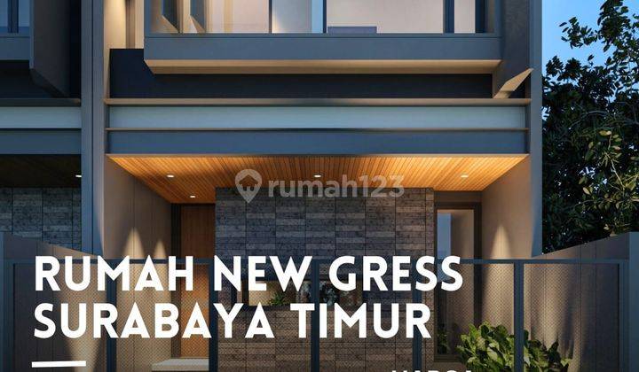 Dijual Rumah New Gress Modern Minimalis Manyar Super Strategis Dekat Merr 1