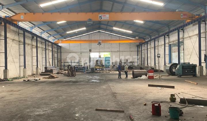 Dijual Gudang Margomulyo Permai Siap Pakai Row Jalan Utama