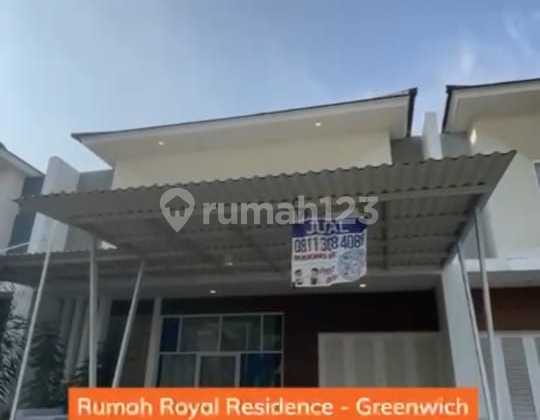 DIJUAL RUMAH TURUN HARGA DI ROYAL RESIDENCE CLUSTER GREENWICH MEWAH