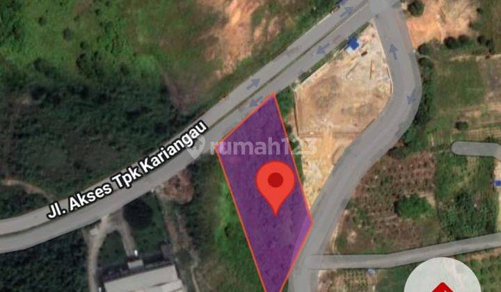 DIJUAL TANAH DI JALAN KARINGAU BALIKPAPAN LOKASI BAGUS 1