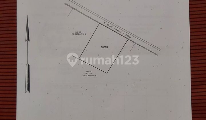 Dijual Tanah Lokasi Strategis Di Nol Jalan Pakal Madya 1